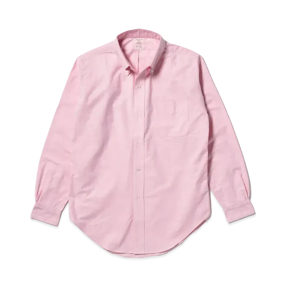 THE REAL McCOY'S Joe Mccoy Button Down Shirt "Pink"