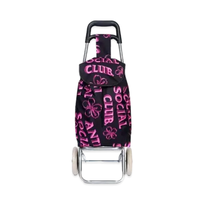 ANTI SOCIAL SOCIAL CLUB FA22 Coral Crush Grocery Trolley "Black"