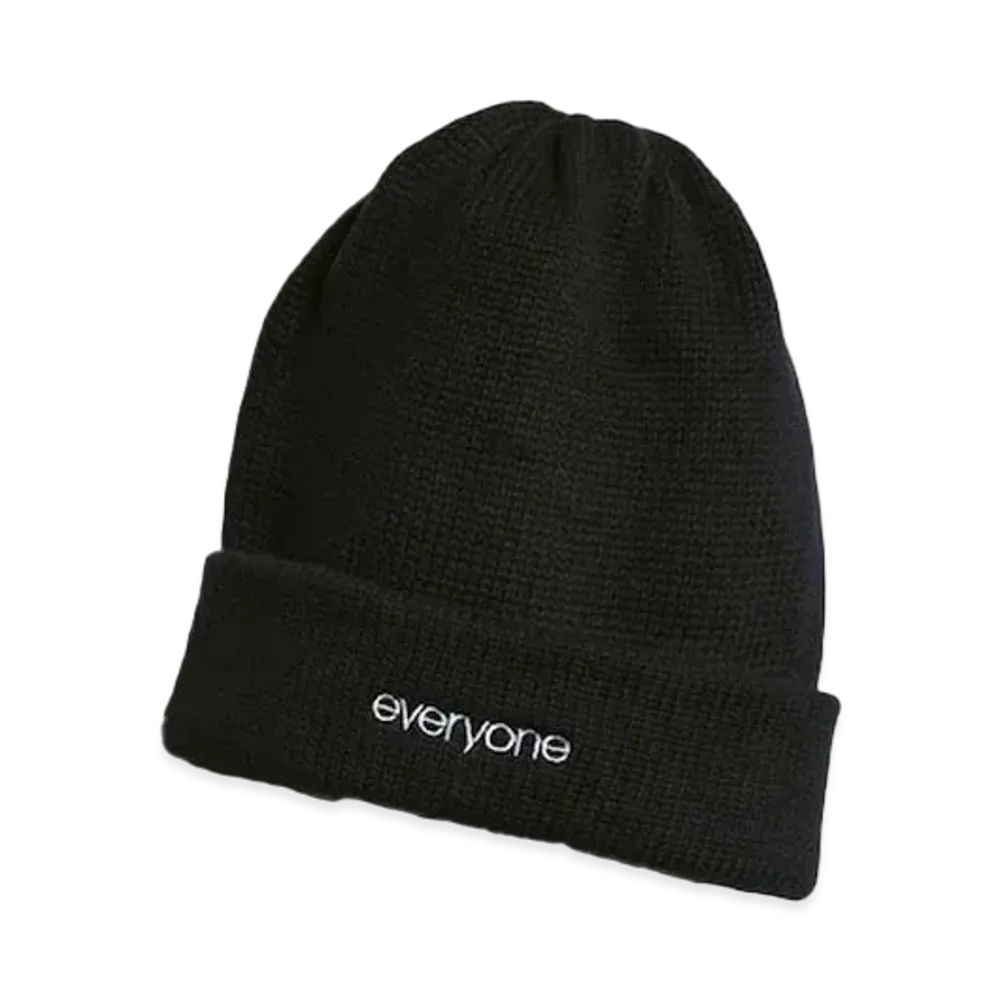Everyone Comesandgoes Cotton Beanie "Black"