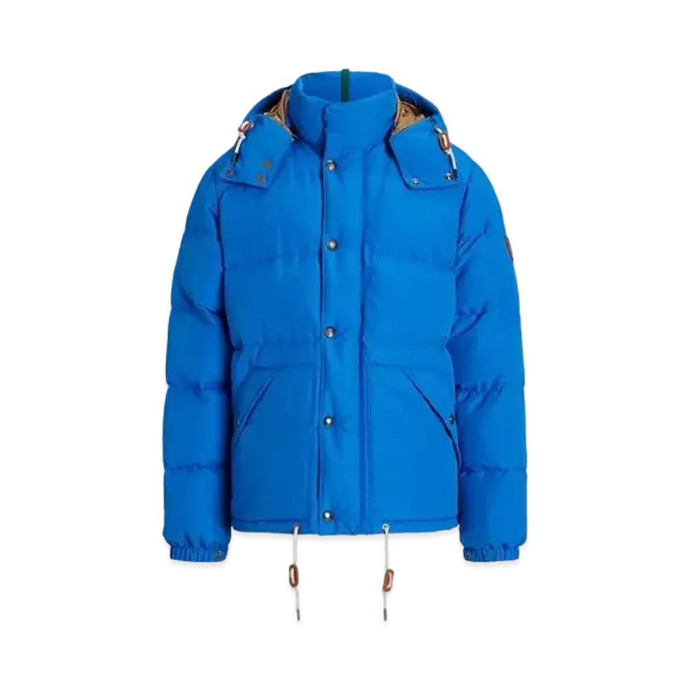 Polo Ralph Lauren Water Resistant Down Hooded Jacket "Blue"