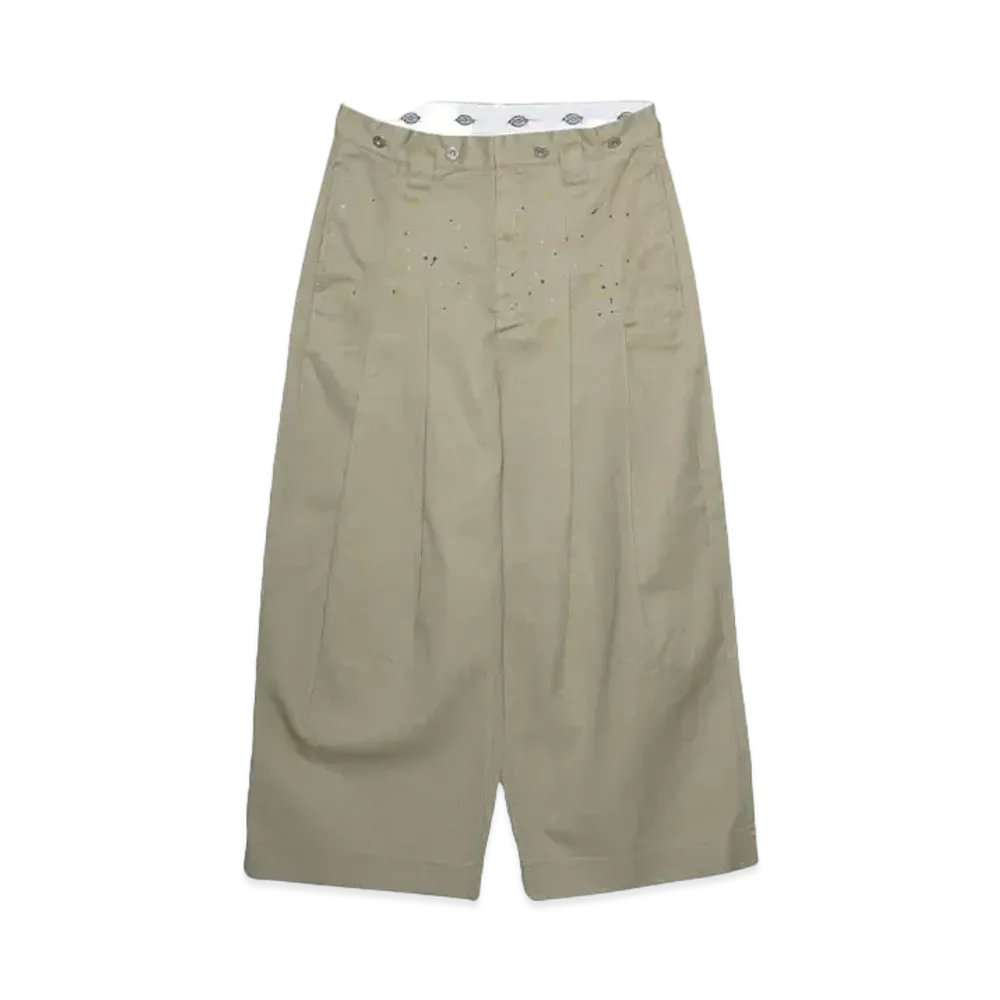 SHINYAKOZUKA BAGGY WITH DICKIES "KHAKI"