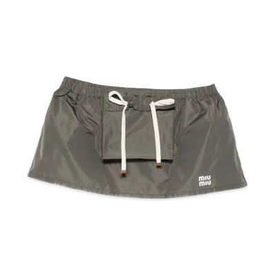 MIU MIU Women's Skirts "Green"