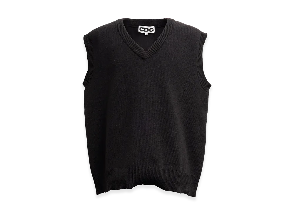COMME des GARCONS CDG Oversized Pullover Vest "Black"