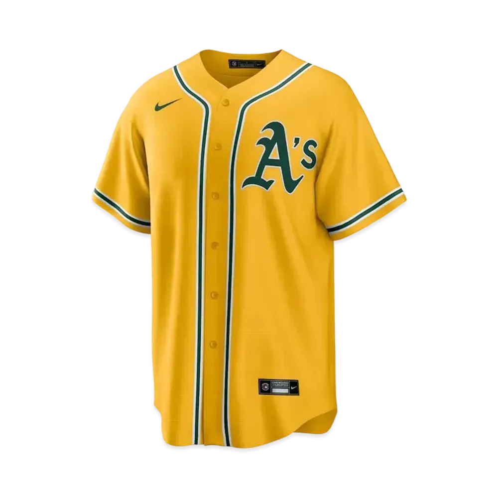 MLB x Nike Athletics Replica Uniform "Gold"