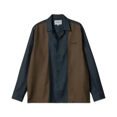 Carhartt WIP L/S Delaney Shirt "Mizar/Liberica"