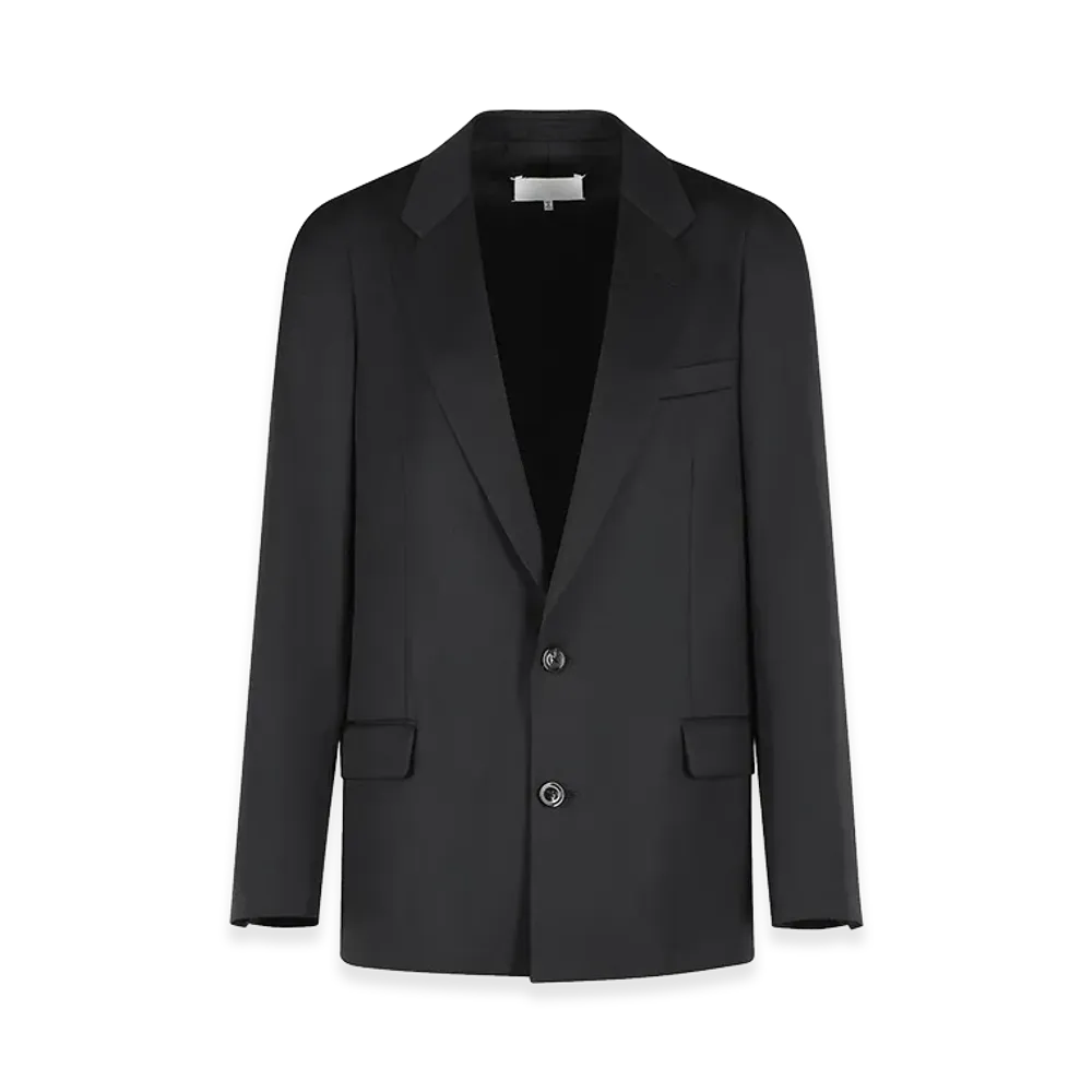 Maison Margiela Women's Virgin Wool Blazer "Black"