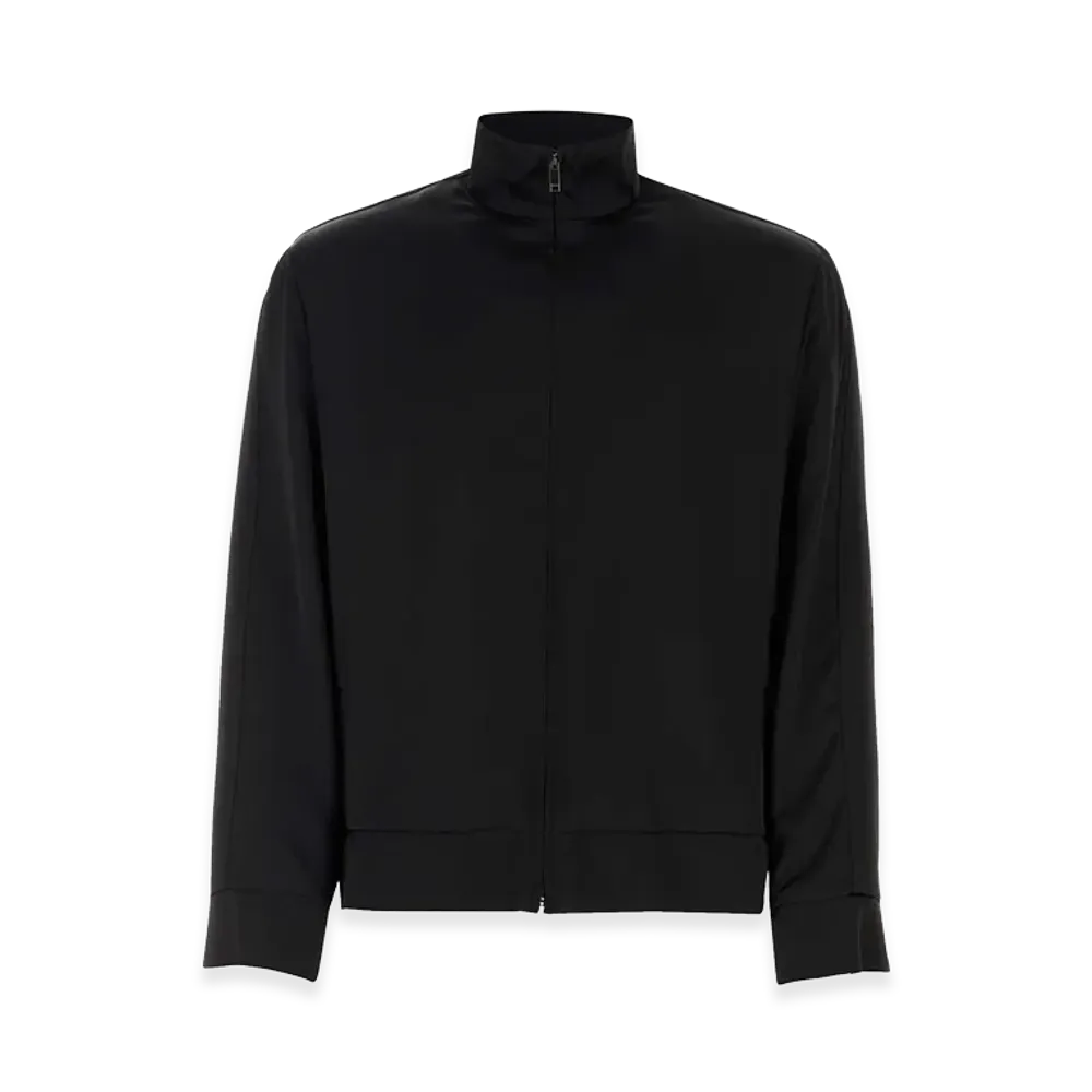 Valentino Satin Sweatshirt "Black"