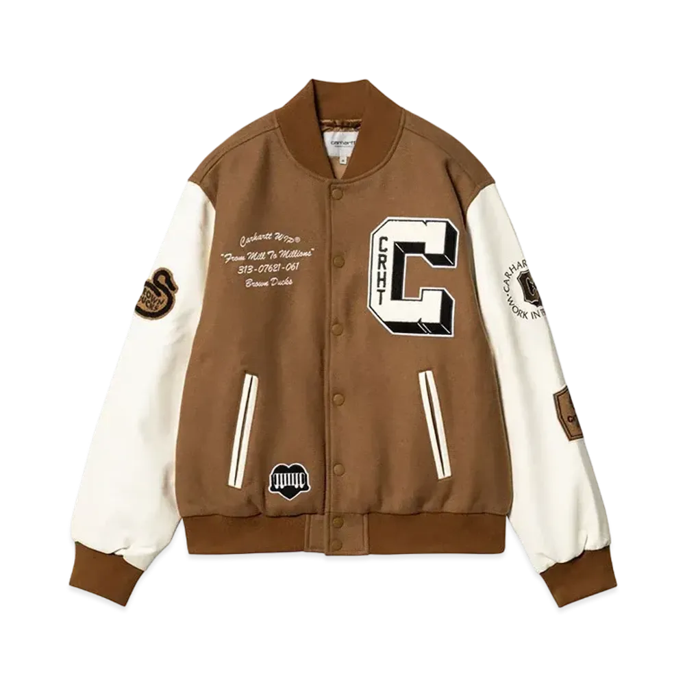 Carhartt WIP Brown Ducks Bomber "Hamilton Brown/Wax"