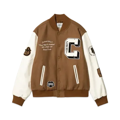 Carhartt WIP Brown Ducks Bomber "Hamilton Brown/Wax"