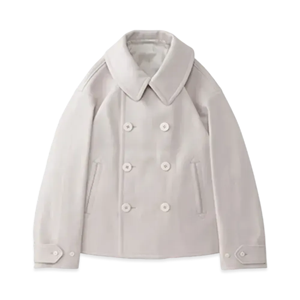 visvim POLLACK P.COAT (MELTON) "Ivory"