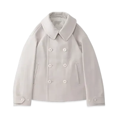visvim POLLACK P.COAT (MELTON) "Ivory"