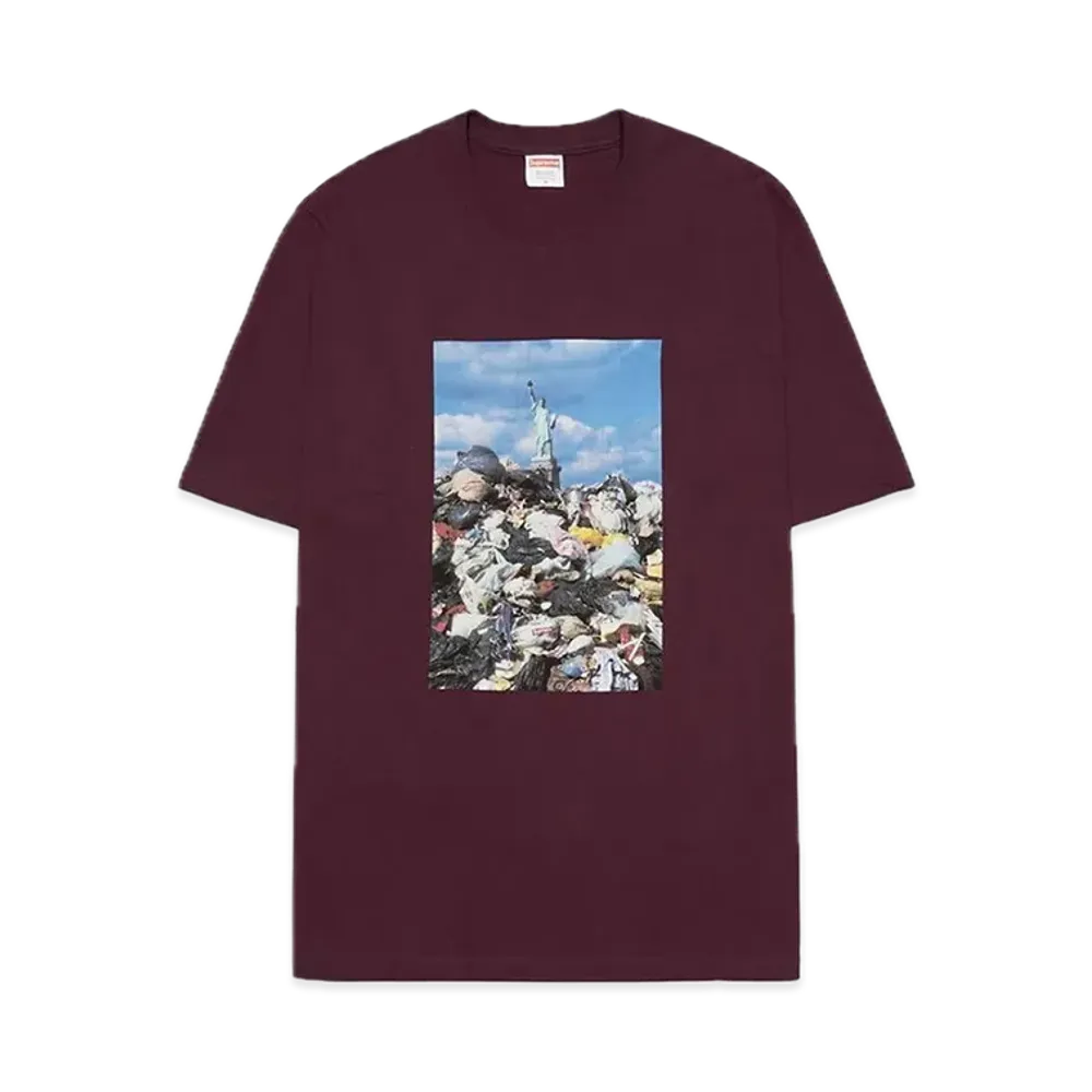 Supreme Trash Tee "Eggplant"
