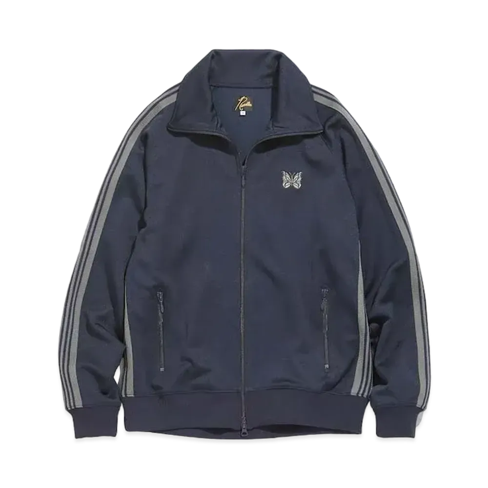 Needles TRACK JACKET - POLY SMOOTH "Navy"