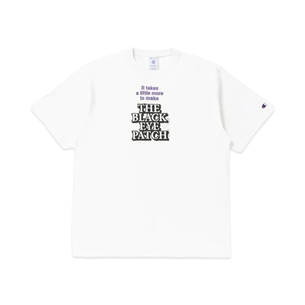 BlackEyePatch Champion S/S T-Shirt "White"