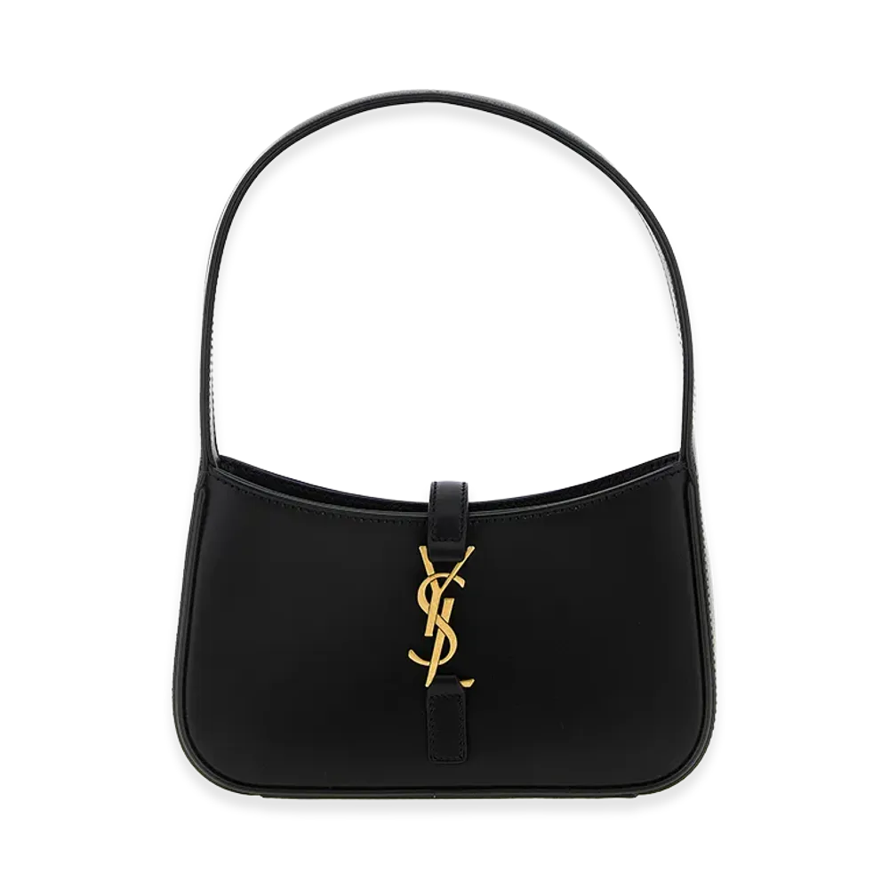 Saint Laurent Women's Hobo Le 5 A 7 Mini Handbag "Black"
