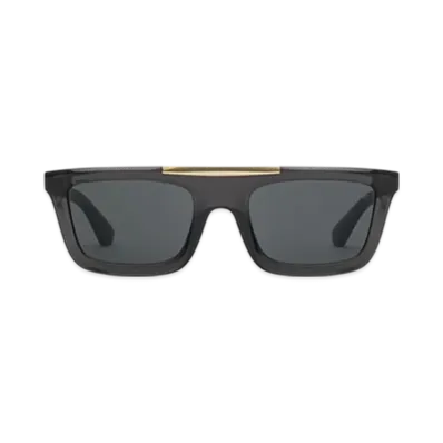 Burberry Classic Rectangular Sunglasses "Black"
