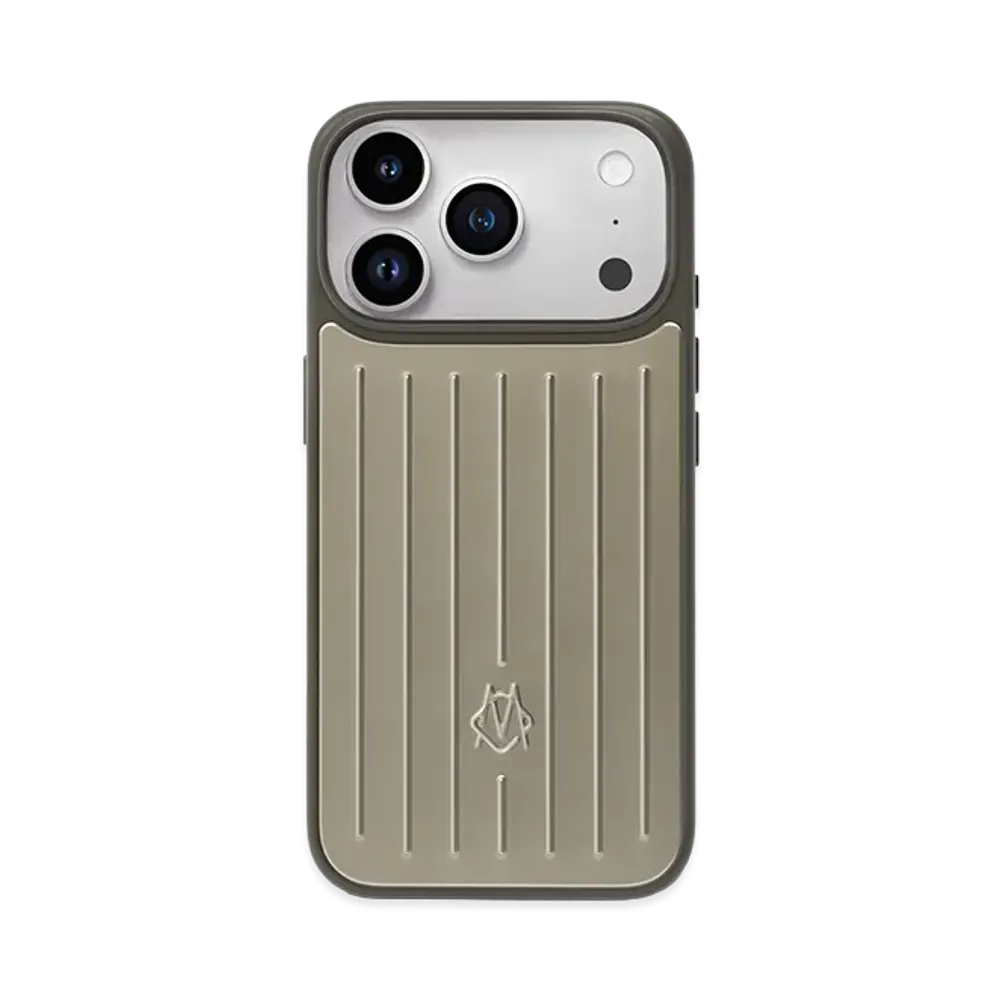 RIMOWA iPhone 17 Pro Max Case Titanium "Titanium"