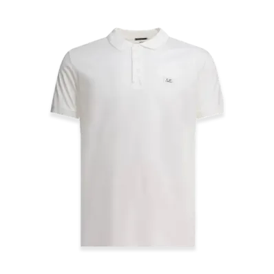 C.P. Company Polo "Gauze White"