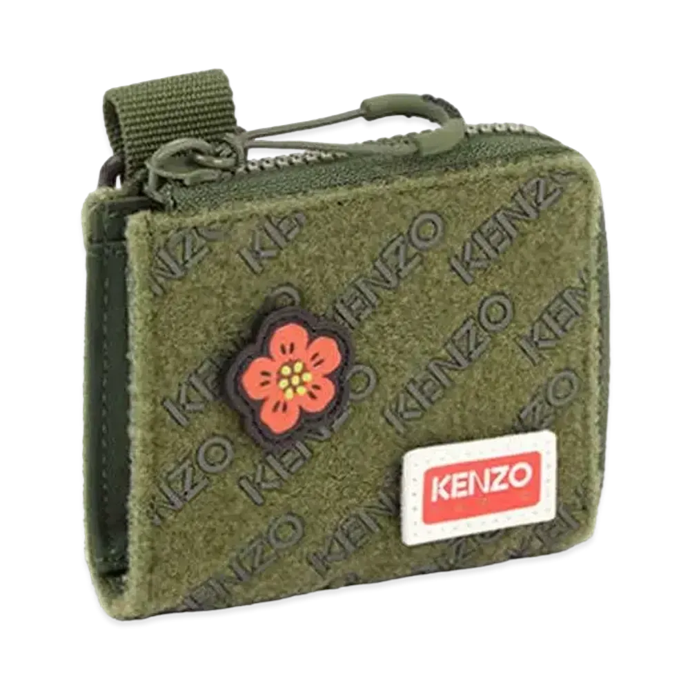 KENZO Jungle Small Pouch "Dark Khaki"