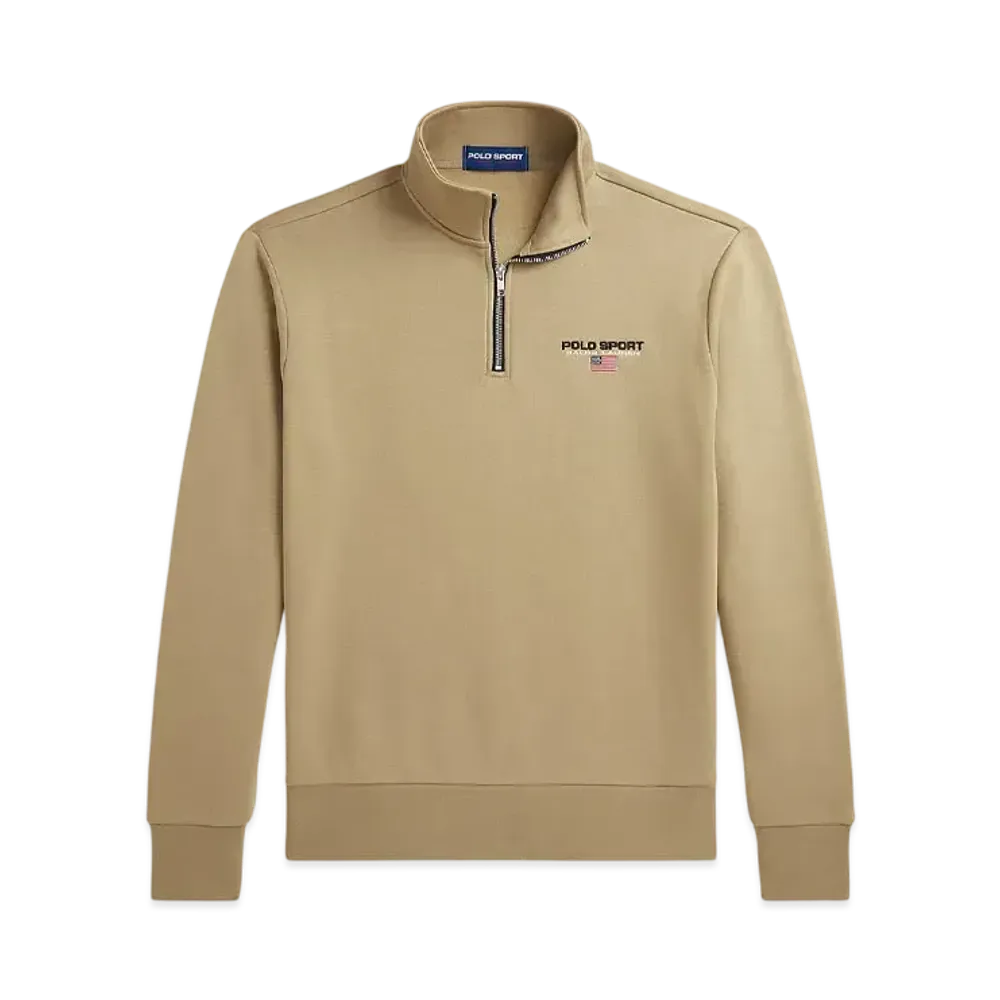 Polo Ralph Lauren Polo Sport Fleece Quarter-Zip Sweatshirt "Brown"