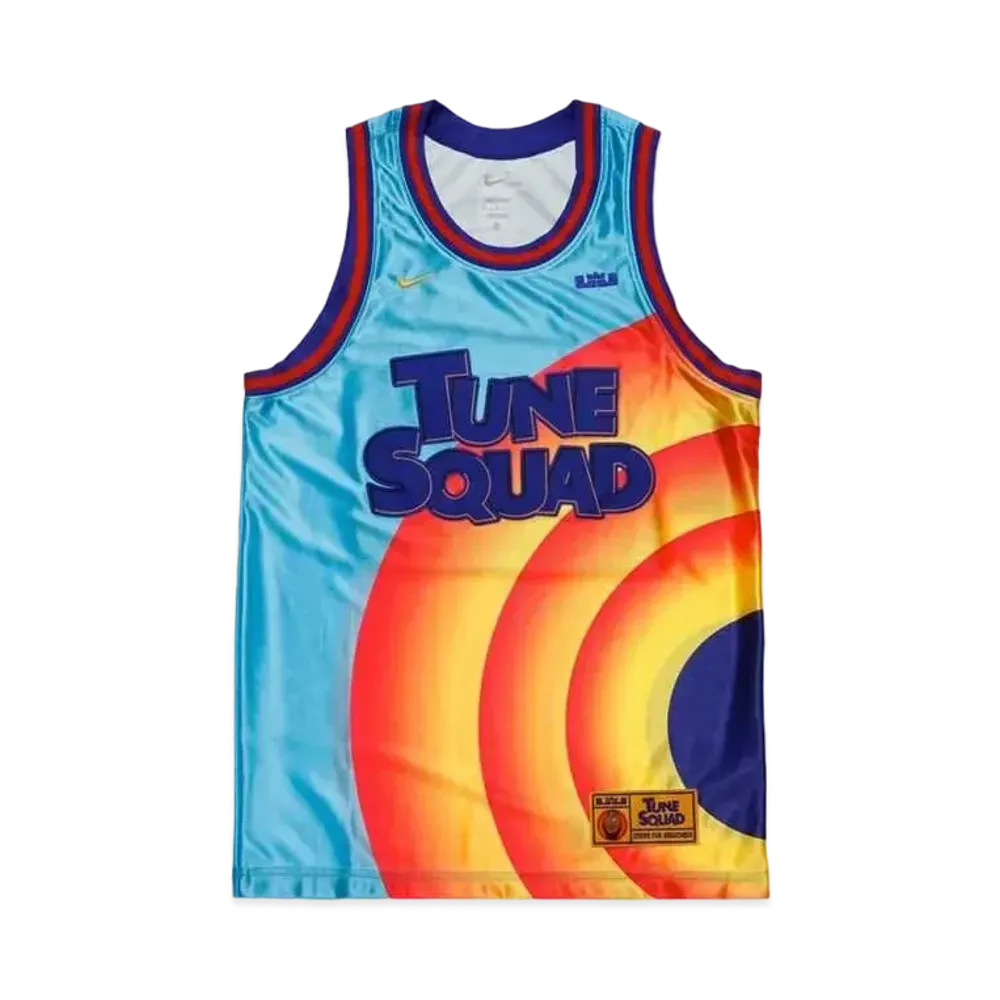 Nike LeBron Space "Tune Squad" Dri-FIT Jersey "Blue"