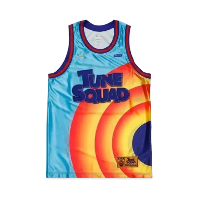 Nike LeBron Space "Tune Squad" Dri-FIT Jersey "Blue"