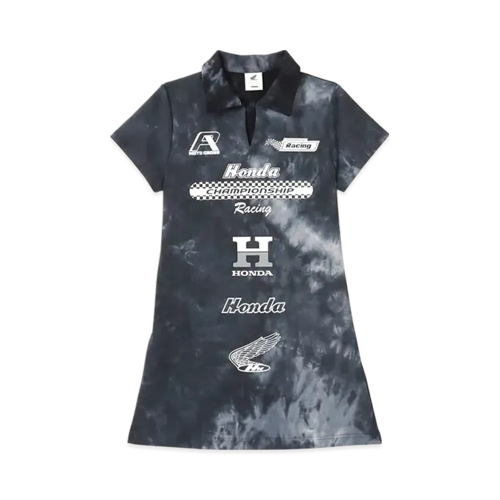 atmos pink x HONDA Racing Dress "Black"