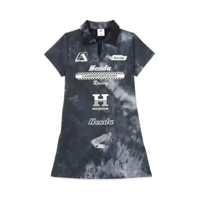 atmos pink x HONDA Racing Dress "Black"