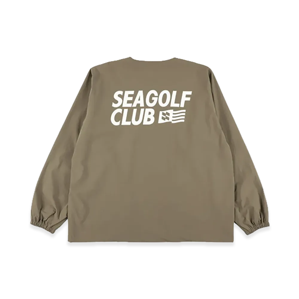 WIND AND SEA No Collar Jacket "Olive"