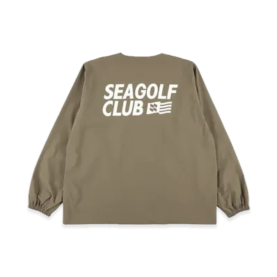 WIND AND SEA No Collar Jacket "Olive"