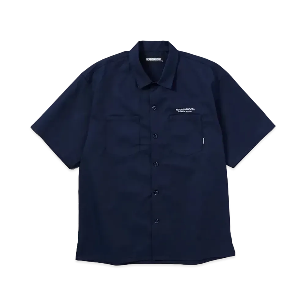 NEIGHBORHOOD CLASSIC WORK / EC-SHIRT . SS "Navy"