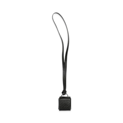 OFF-WHITE Diag Saff Airpod Case "Black"