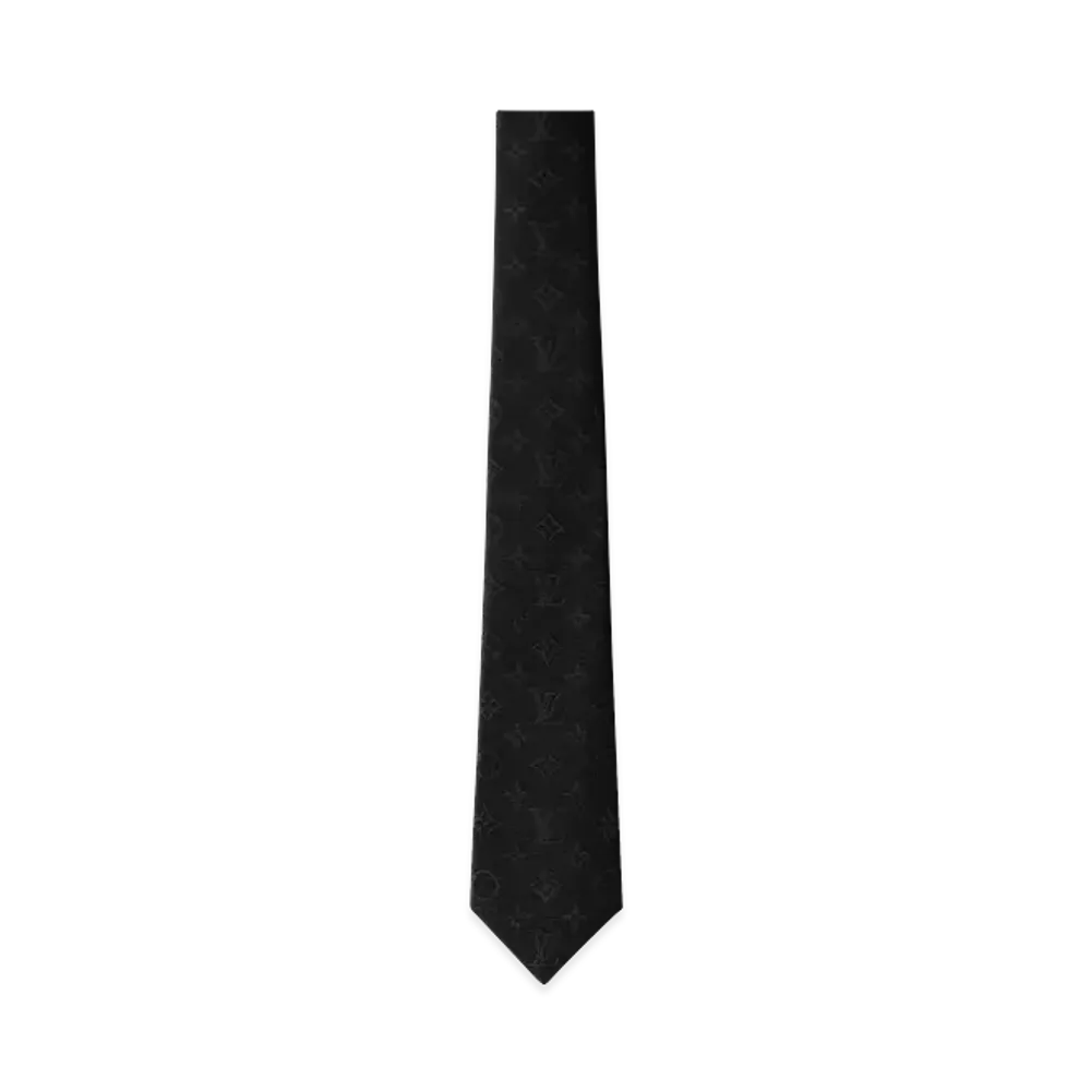 Louis Vuitton Tie Monogram Allover "Black"