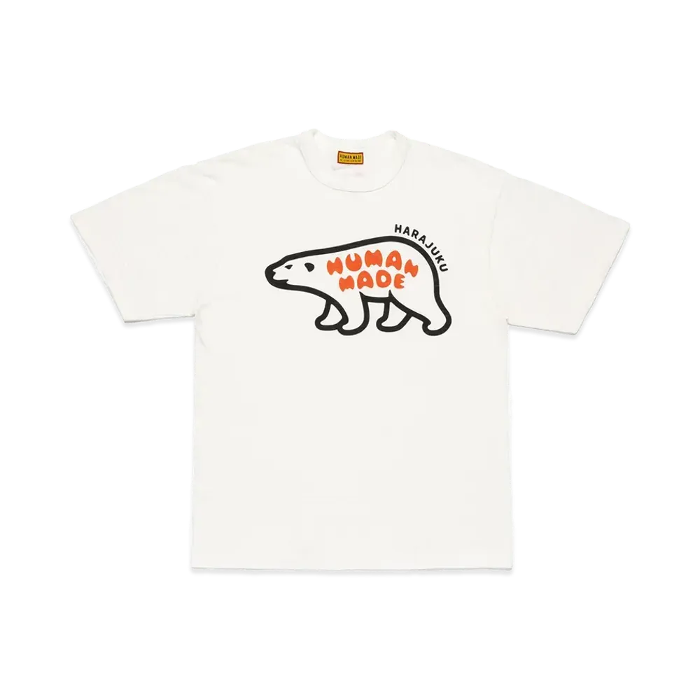 HUMAN MADE Stores Exclusive Animal Graphic T-Shirt Harajuku / Polar Bear "White"