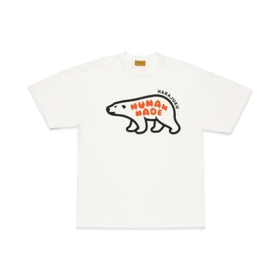 HUMAN MADE Stores Exclusive Animal Graphic T-Shirt Harajuku / Polar Bear "White"