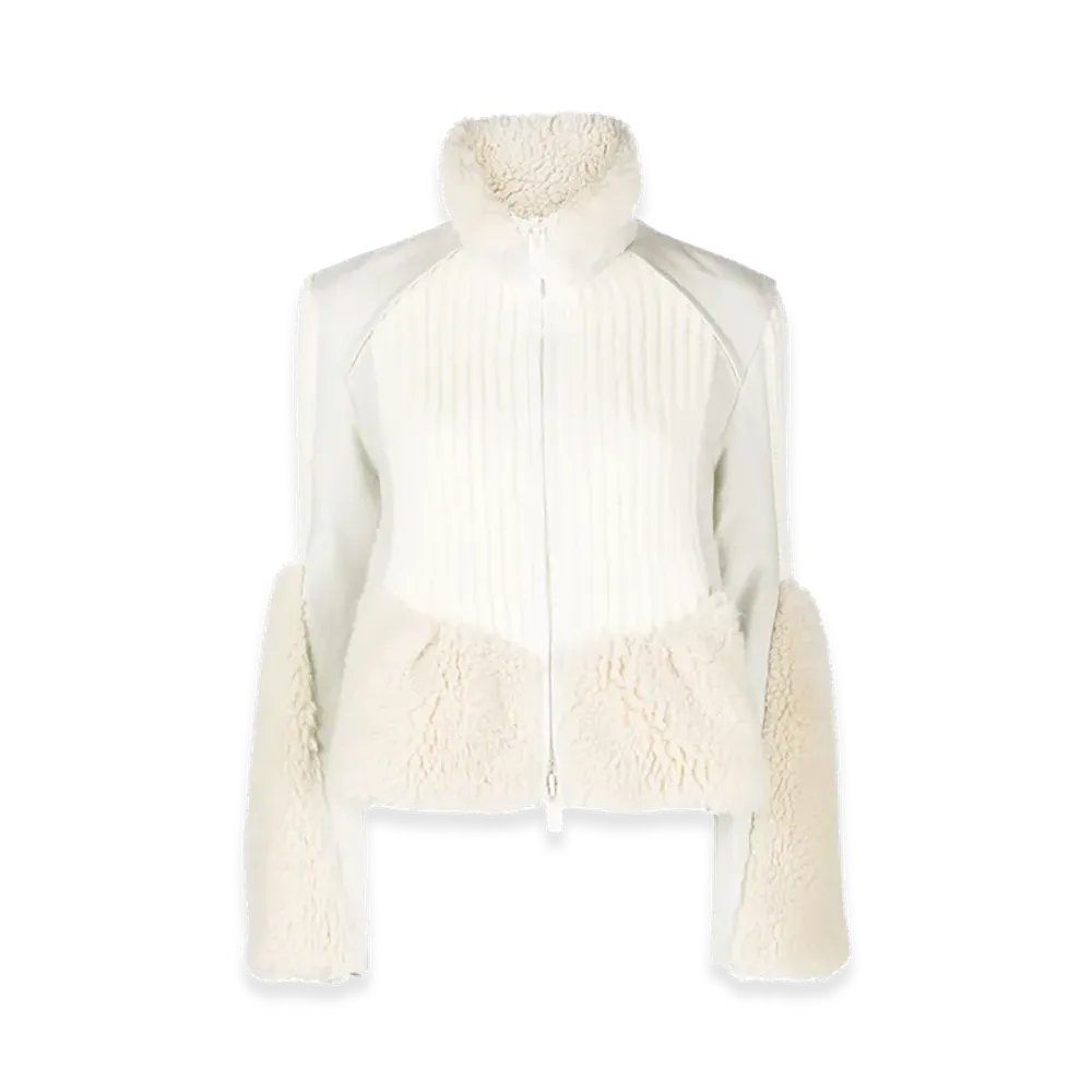 sacai Women's Coats "White"