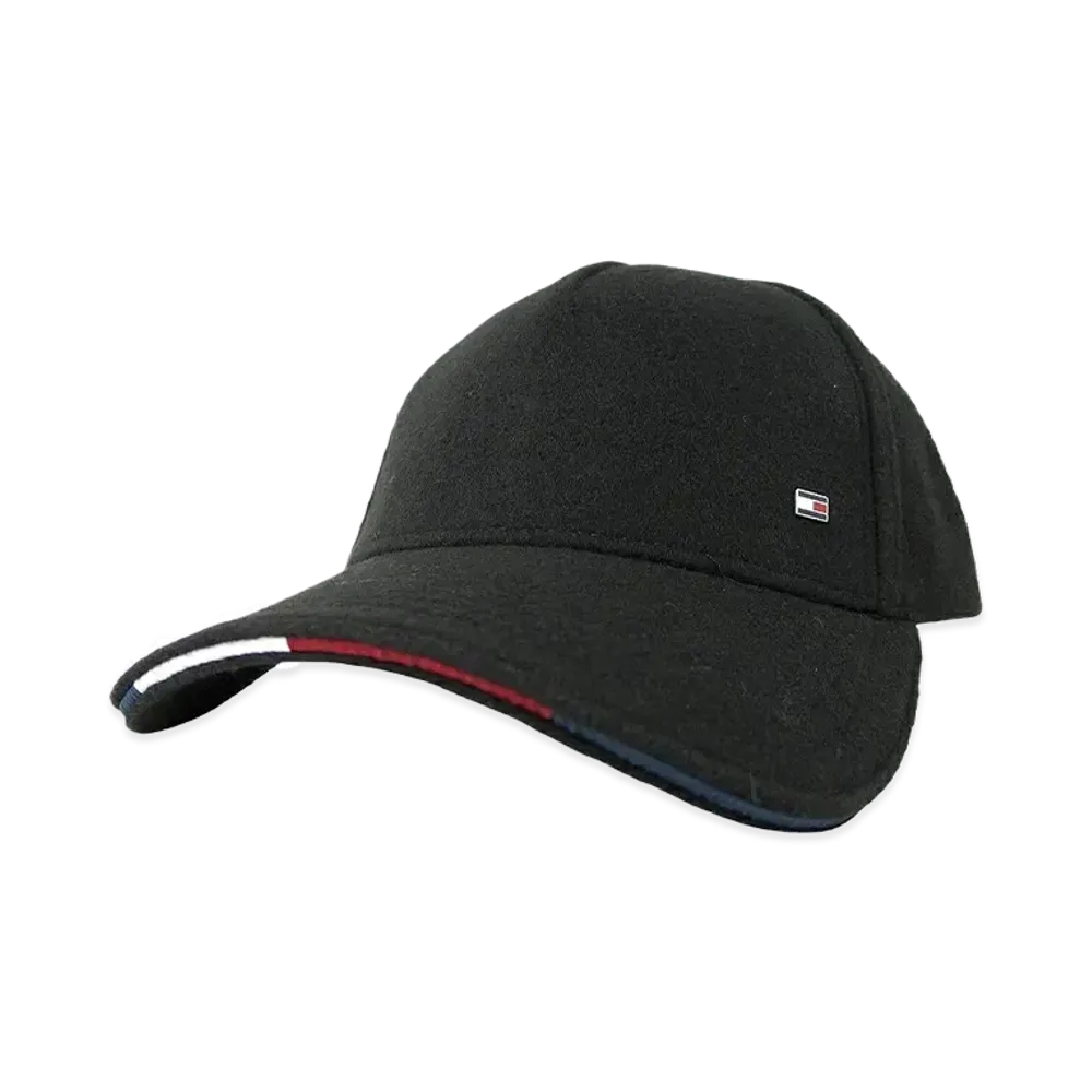 TOMMY HILFIGER Elevated Corporate Cap "Black"