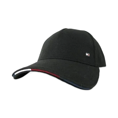 TOMMY HILFIGER Elevated Corporate Cap "Black"
