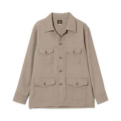 NEEDLES Utility Shirt - Cavalry Twill "Beige"