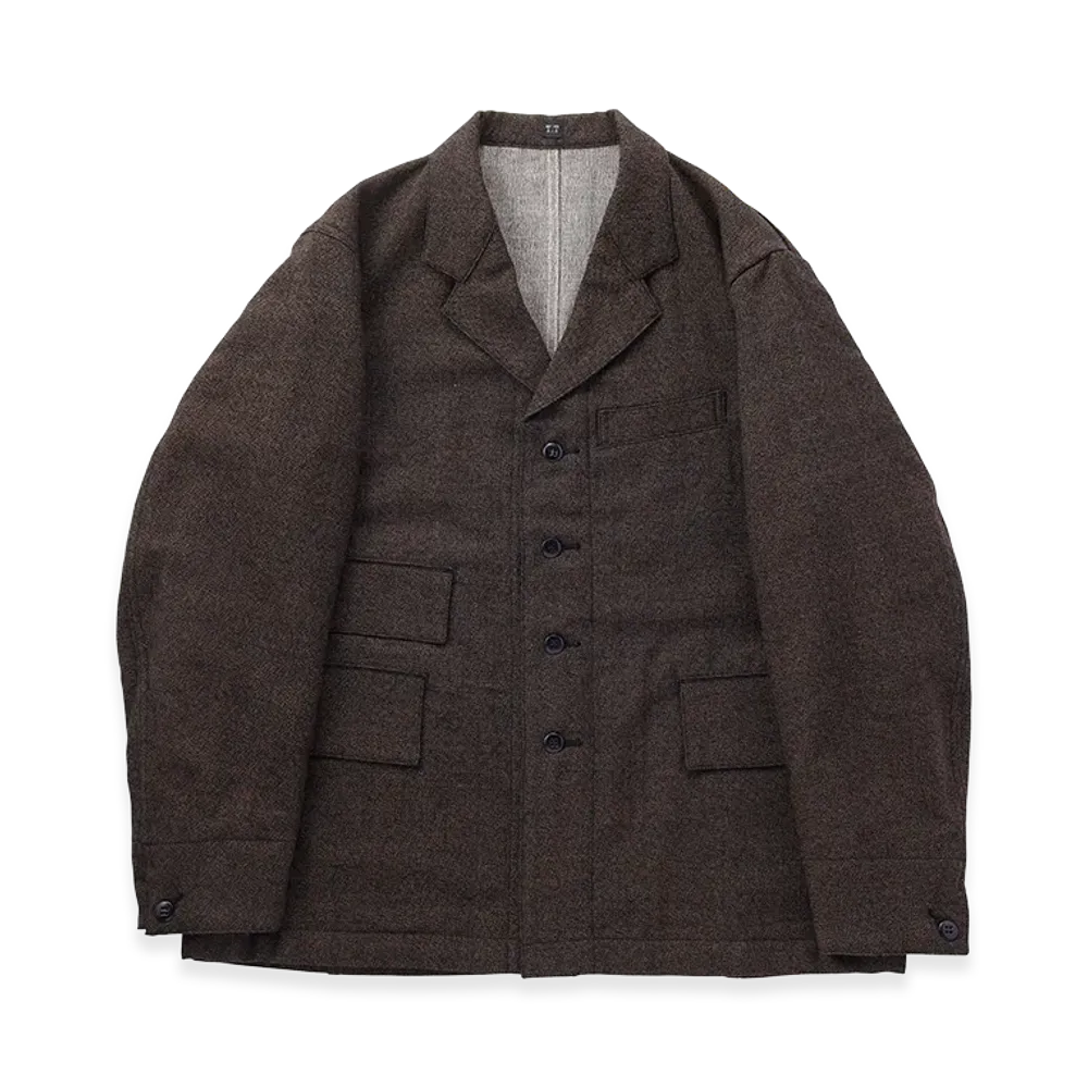 T.T Taiga Takahashi LOT.308 Sack Jacket "Melange Black"