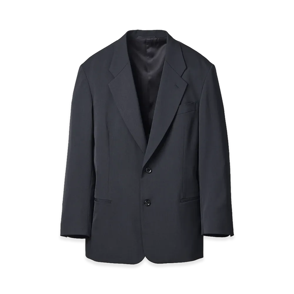 SEDAN ALL-PURPOSE Single-Breasted Tailored Jacket "Black"