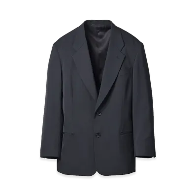 SEDAN ALL-PURPOSE Single-Breasted Tailored Jacket "Black"