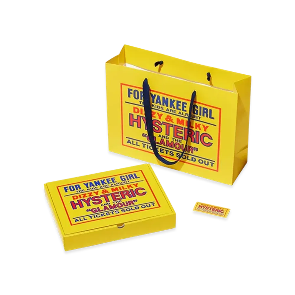 HYSTERIC GLAMOUR Gift Kit (M) "Yellow"