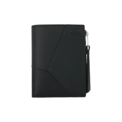 LOEWE Puzzule Slim Compact Wallet "Black"