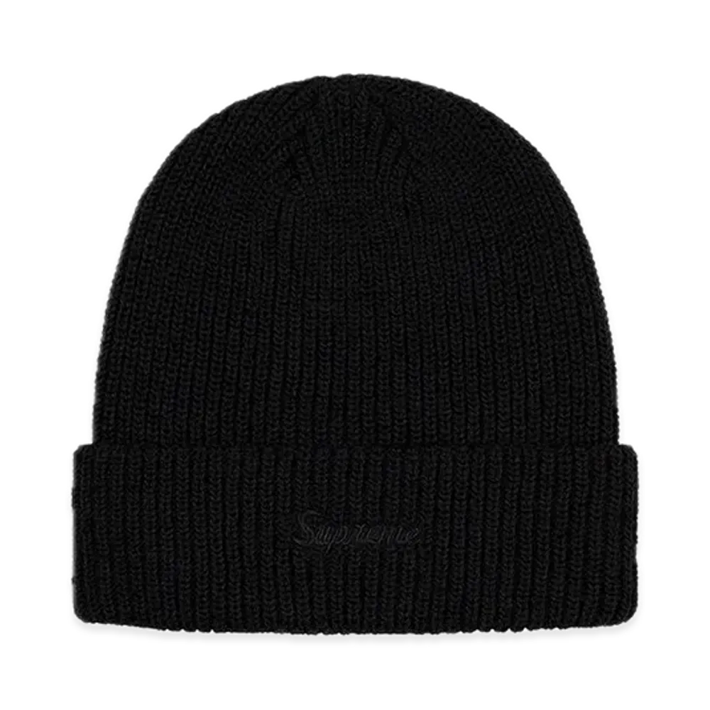 Supreme Loose Gauge Beanie "Black" (20FW)