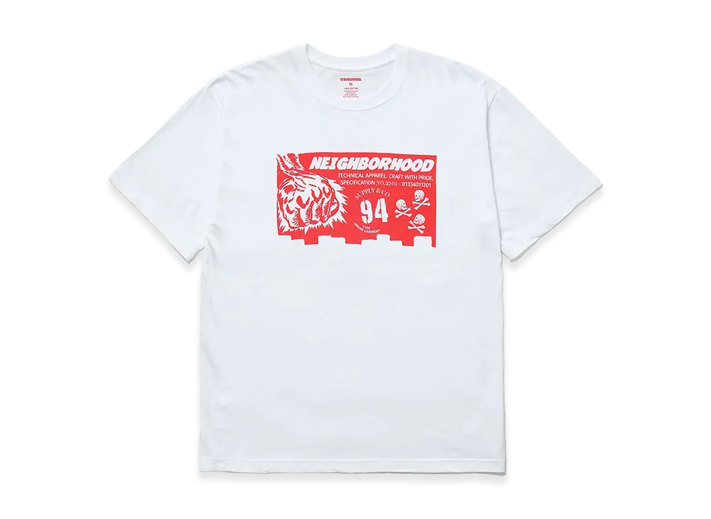 NEIGHBORHOOD NH 261 Spot . Tee SS-2 "White"