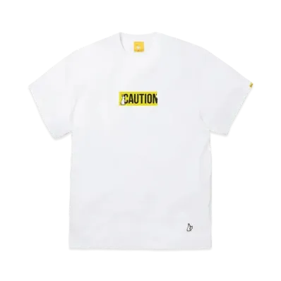 FR2 Caution Logo T-Shirt "White"