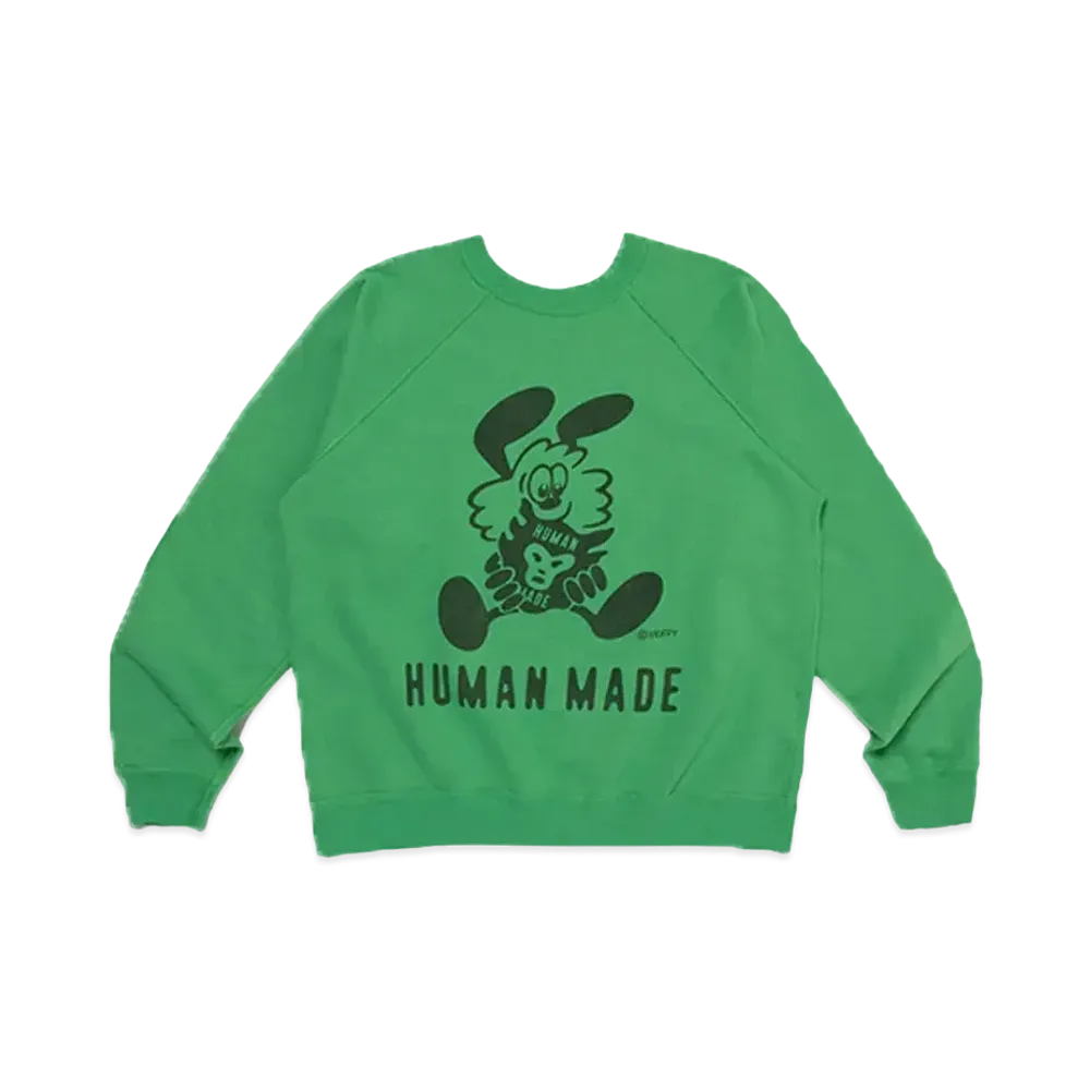HUMAN MADE x VERDY Complex Con HK Crewneck Sweat "Green"