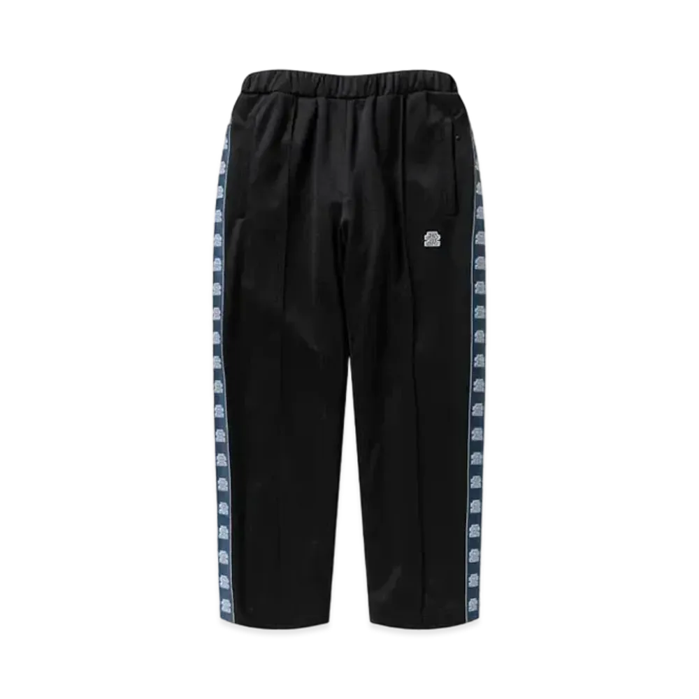Black Eye Patch Side Tape OG Label Track Pants "Black"