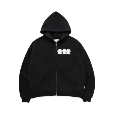 TTT MSW Logo Zipup Hoodie "Black"